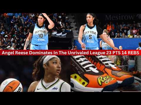 "Angel Reese Dominates Unrivaled League: 23 PTS, 14 REB 2M+ Followers | 2 Hot Radio