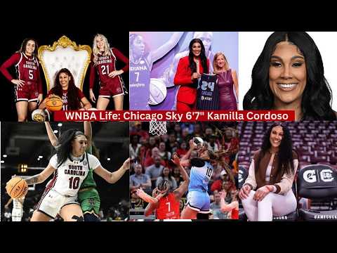 "WNBA Life: Kamilla Cardoso's Journey from Brazil to Chicago Sky Champion" | 2Hot Radio