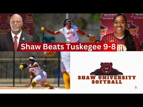 “USA HBCU ‘The Show’ Softball: Shaw Beats Tuskegee 9-8 | 2 Hot Radio  (Live)